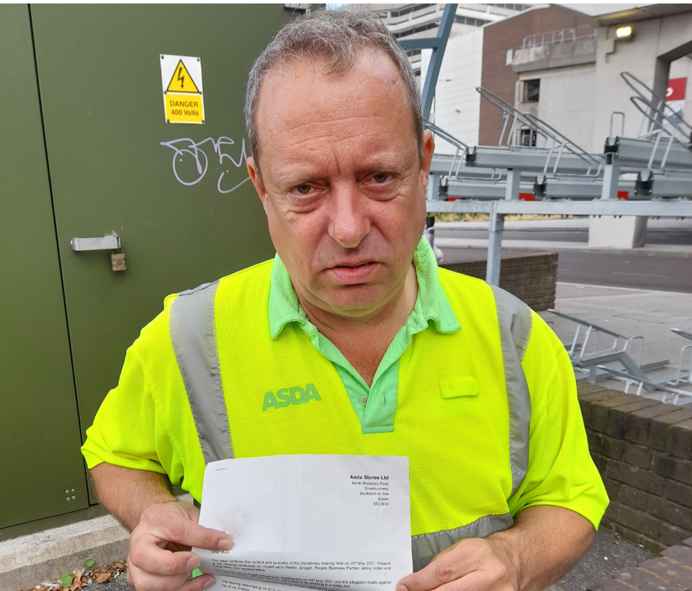 GMB London Region slams Asda for the dismissal of loyal employee who has learning difficulties